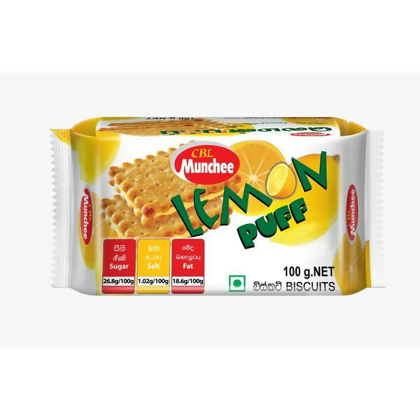 மஞ்சி லெமன் பஃப் பிஸ்கட் - 200G