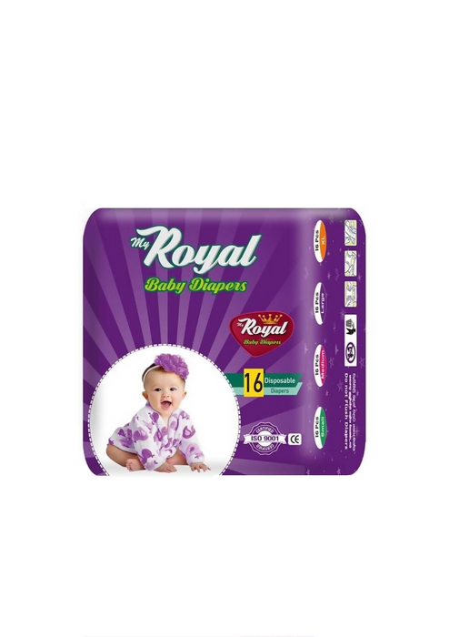 My Royal Tape Baby Diapers Pampers - 16pcs