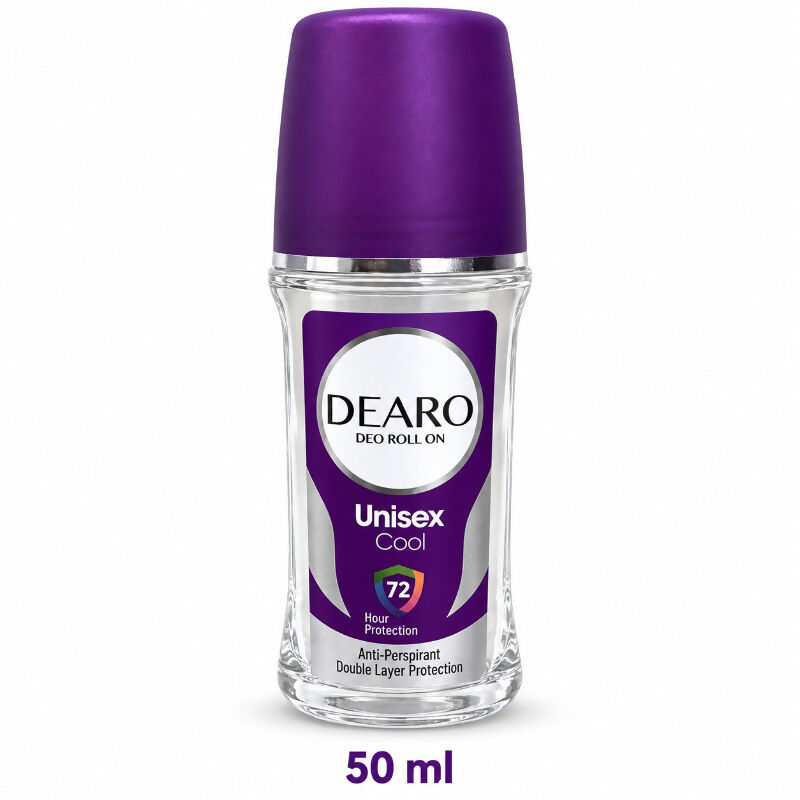 DEARO Unisex Cool Anti-Perspirant Deo Roll-On – 25 ml / 50 ml