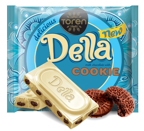 Della Chocolate With Cookies - 52g