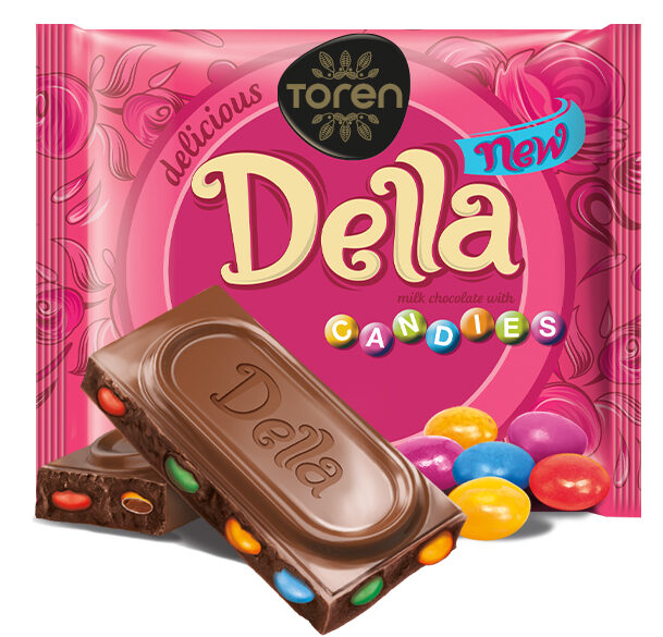 Della Milk Chocolate Candies - 52g