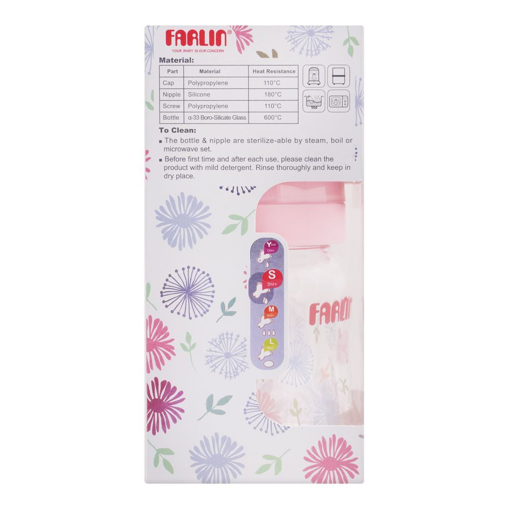 Farlin Glass Feeding Bottle 2Oz 60Cc
