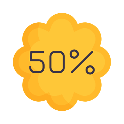 Up to 50% Discount