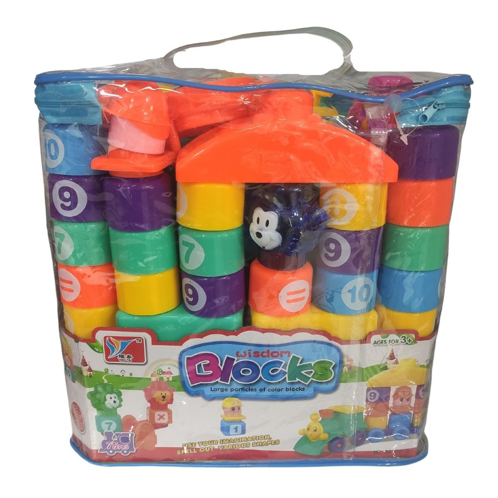 Wisdom Blocks - Large Educational Blocks (75 Pcs) – QBAY