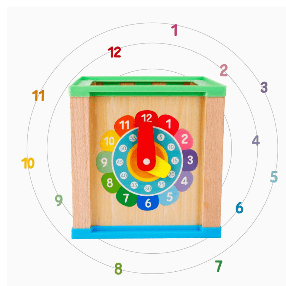Wooden Multipurpose Educational Toy-(3+ Year)