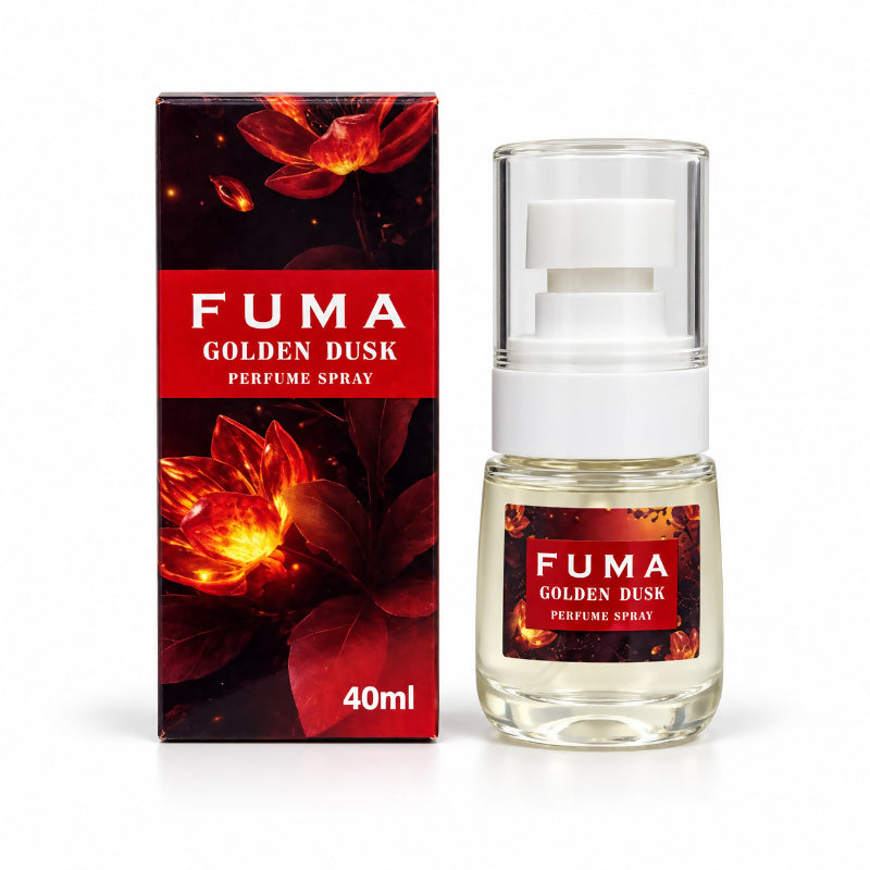 FUMA Golden Dusk Perfume Spray – 40ml | Personal Fragrance & Everyday Perfume