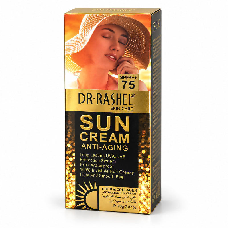 DR.RASHEL Gold & Collagen Anti-Aging Sun Cream SPF 75 – 80 g