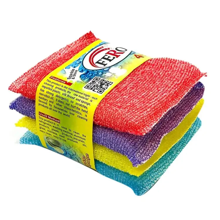 ஃபெரோ ஸ்பாஞ்ச் - 1 பேக்*4 பிசிக்கள்